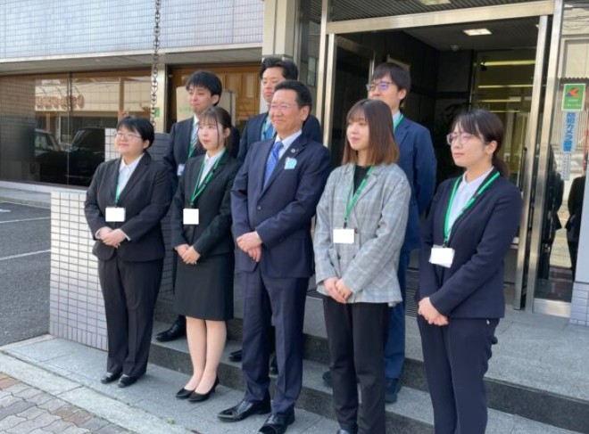 ２０２４年新入社員入社