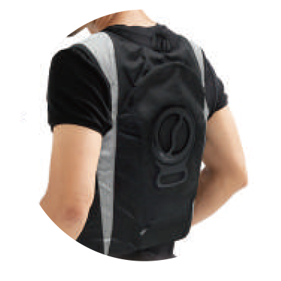 冷却ベスト 通気性 ブラック 2024 熱中症対策シリーズ その2 | もりや産業