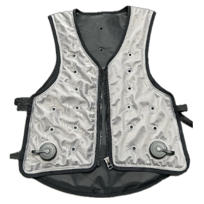 冷却ベスト 通気性 ブラック 2024 熱中症対策シリーズ その2 | もりや産業