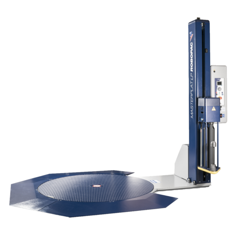 超低床式半自動ストレッチ包装機 MASTER PLAT PLUS LP | もりや産業