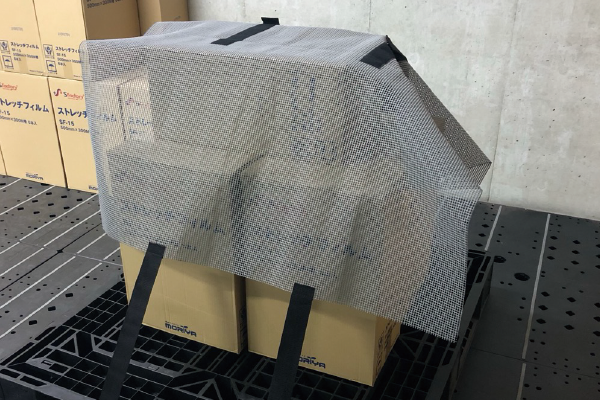 ティンバーランド3eye 型崩れ防止・箱付き 縦巻きベルトによる荷崩れ防止対策 | もりや産業株式会社