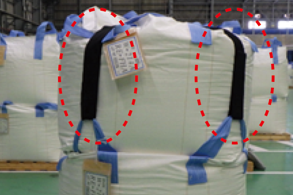手間とゴミを増やさずにフレコンバックの荷崩れ防止 | もりや産業株式会社