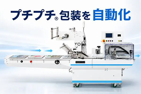 プチプチ®自動包装機 プチパッカー® | もりや産業株式会社